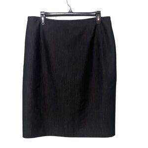 Dark Grey Calvin Klein pencil skirt, size 12